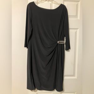 Casper women black dress size 16